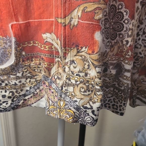 Zenergy by Chico's Patterned Hoodie - Picture 8 of 8